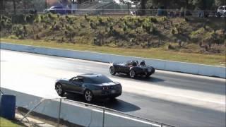 Factory Five Roadster 1/4 mile pass