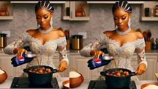 Lazy Wife Uses Pepsi To Cook Black Soup For Her Edo Husband.. #folklore #africantales #tales #story