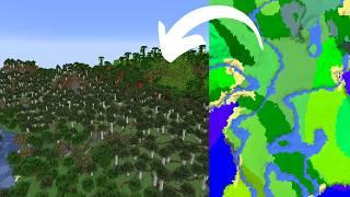 How Minecraft Generates Biomes