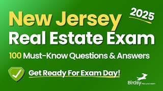  Pass Your New Jersey Real Estate Exam with This 100-Question Review!