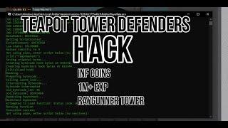 Teapot Tower Defenders HACK! Inf cash, raygunner tower and more!