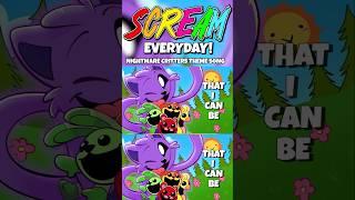 Scream Everyday! (Nightmare Critters Theme Song) Poppy Playtime CatNap X Simon Spot The Difference