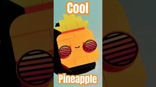 Cool pineapple  #pinapple #tropical #relaxing #simple #lego #lovebricks #diy #brick #minimalism