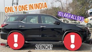 10 Lakh Worth Alloys In Our Fortuner 28”inch |Khushal Dagar