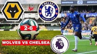 Wolves vs Chelsea 2-6 Live Stream Premier League EPL Football Match Score Commentary Highlights Vivo