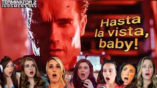 TOP "Hasta la vista, baby" Reactions Terminator 2: Judgment Day Movie Reaction *First Time Watching*