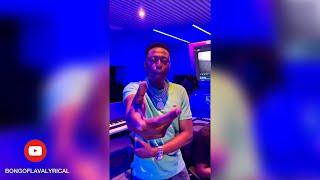 Young Lunya freestyling in Sony music Africa studios SA