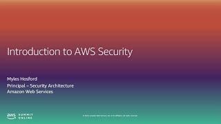 Introduction to AWS Security - Level 100 (United States)