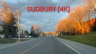 Explore Canada  | Sudbury - 4K |  Sunset Drive #canada #sudbury #ontario #drive #4k #explore