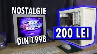 Calculator Retro de 200 de lei pentru nostalgie din 1998!