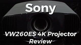 Sony VPL-VW260ES Native 4K SXRD Projector Review