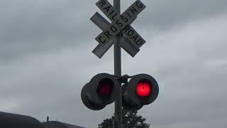 Ascension St, Gonzales, LA Railroad crossing (with rare square e-bells)