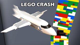 Building LEGO Climbing Cars DESTROY Lego Towers