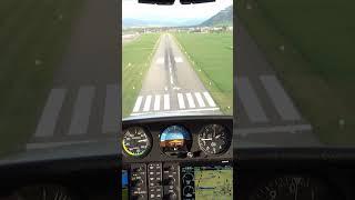 ILS Approach into Bern with a Diamond DA40 NG Diamond Star!