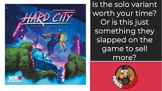 Hard City Solo Variant