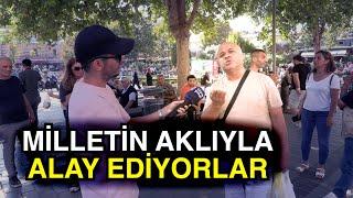 BÖYLESİ SERT TEPKİLER BEKLEMİYORDUM - Sokak Röportajı