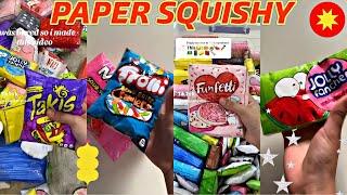 PAPER SQUISHY -  TIKTOK COMPILATION #1 #papersquishy