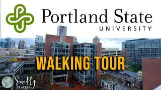 Portland State University Walking Tour -  Portland Oregon Travel Part 2