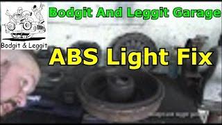 ABS light fix ford focus bodgit and leggit garage