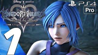 Kingdom Hearts 2.8 HD - English Walkthrough Part 1 - Full Game (PS4 PRO) A Fragmentary Passage BBS