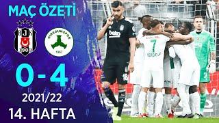 Beşiktaş 0-4 GZT Giresunspor MAÇ ÖZETİ | 14. Hafta - 2021/22