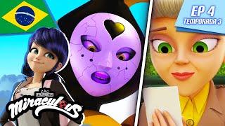  MIRACULOUS |  REGRESSA  | Episódio completo ▶️ Temporada 3 Ep 4 | Português BRASIL 