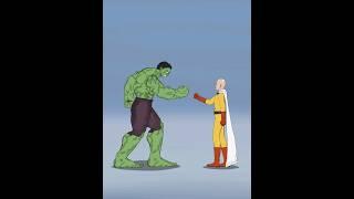 Hulk vs Anime Characters, Scissors paper rock (Part-3)