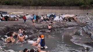 休旅車也能到的金崙野溪温泉