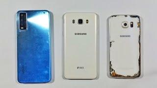 Vivo Y20S Vs Samsung Galaxy J7 Vs Samsung Galaxy S6 | Speed Test & Comparison