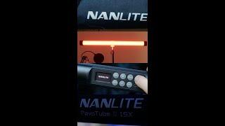 Nanlite Pavotube II 15x Unboxing #Shorts