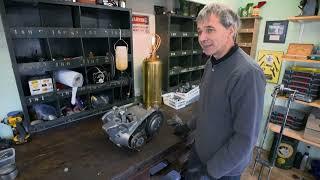 Leon Wallace Chopper resto Part 2 - Allen Millyard engine rebuild