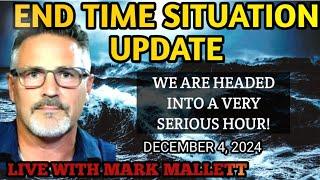 Live with Mark Mallett: We Are Headed To A Very Serious Hour!