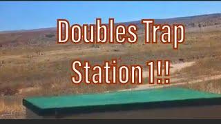 How to shoot doubles trap station 1 with Shotkam!