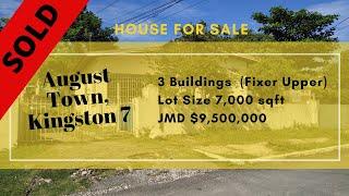 FOR SALE:  Fixer Upper House in  August Town