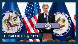 Secretary Blinken delivers remarks on American Diplomacy for a New Era