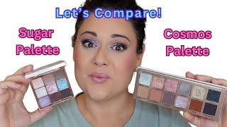 Comparing ABH Sugar Palette to ABH Cosmos Palette!