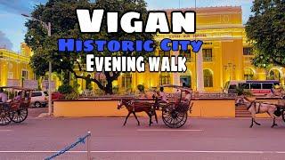 Vigan City Evening Walk Tour 2024 | Vigan City Ilocos Sur Philippines