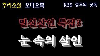 눈 오는 날의 마법같은 살인! 발자국조차 남기지 않은 범인은 대체 누구일까?
