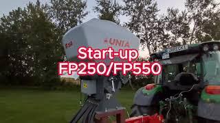 UNIA FP 250 / 550 First start - step by step instructions