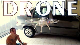 MEU PRIMEIRO DRONE LOUCO - Syma X8W