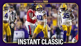 The Tigers win a THRILLER!!! LSU vs Ole Miss instant reaction!