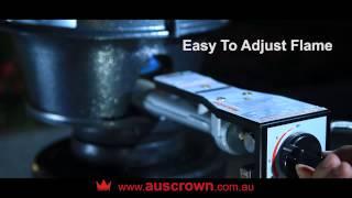 Auscrown "Rambo" HPA100LPB High Pressure Wok Burner