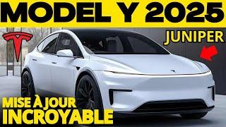 Tesla Model Y Juniper 2025 -Augmentation de l'autonomie, nouvelle conception et données de lancement