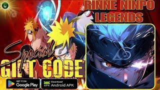 Rinne Ninpo Legends Special Gift Code  #2 New Naruto Idle RPGandroid/iOS