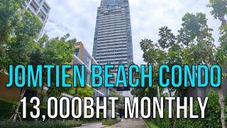 PATTAYA JOMTIEN BEACHFRONT MODERN 13,000BHT MONTHLY CONDO HIGH SEASON REVIEW - AERAS