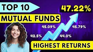 Best High Return Mutual Funds | Must Have Funds for Next 5 years