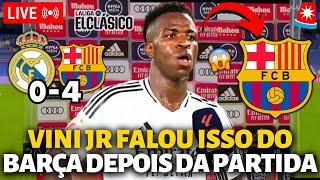 BOMBA! OLHA O QUE VINI JR FALOU DO BARCELONA DEPOIS DA PARTIDA! NOTÍCIAS DO BARCELONA HOJE!