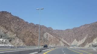 New Road Khor Fakkan to Sharjah, The Best in the World