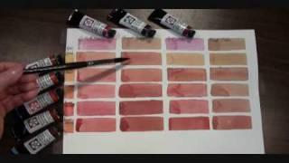 Mixing Skin Tones with DANIEL SMITH Quinacridone Watercolors