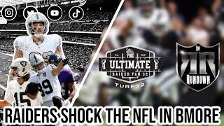 #Raiders SHOCK the NFL in Baltimore with Upset| Next Day Rundown|Turf & Rundown Post game Analysis